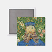 Vincent Van Gogh - Postman Joseph Roulin Magnet (Vorderseite/Rückseite)