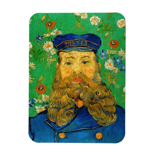 Vincent Van Gogh - Postman Joseph Roulin Magnet (Vertikal)