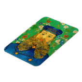 Vincent Van Gogh - Postman Joseph Roulin Magnet (Linke Seite)