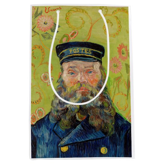 Vincent Van Gogh - Postman Joseph Roulin Mittlere Geschenktüte (Vorderseite)