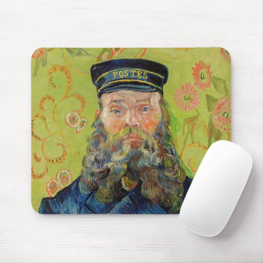 Vincent Van Gogh - Postman Joseph Roulin Mousepad (Mit Mouse)