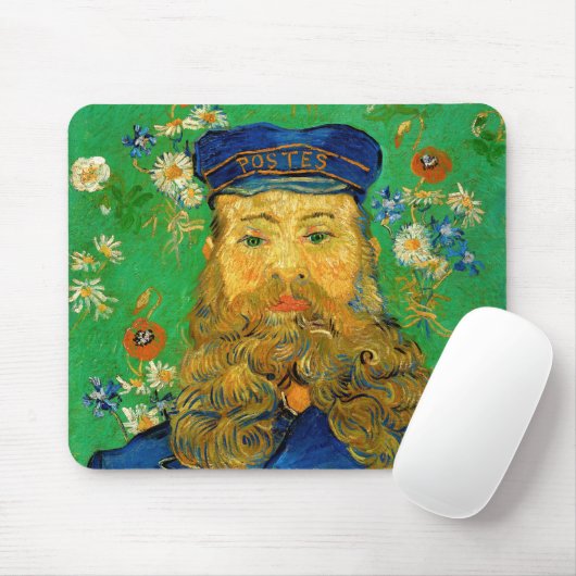 Vincent Van Gogh - Postman Joseph Roulin Mousepad (Mit Mouse)