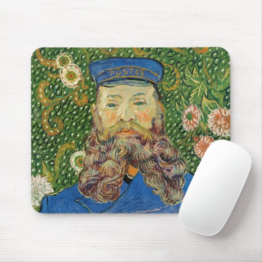 Vincent Van Gogh - Postman Joseph Roulin Mousepad (Mit Mouse)