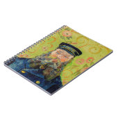 Vincent Van Gogh - Postman Joseph Roulin Notizblock (Linke Seite)