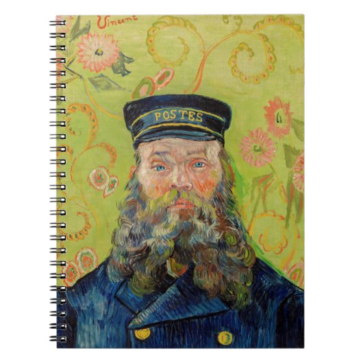 Vincent Van Gogh - Postman Joseph Roulin Notizblock (Vorderseite)