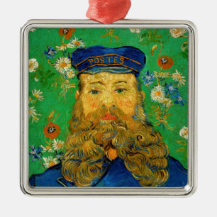 Vincent Van Gogh - Postman Joseph Roulin Ornament Aus Metall