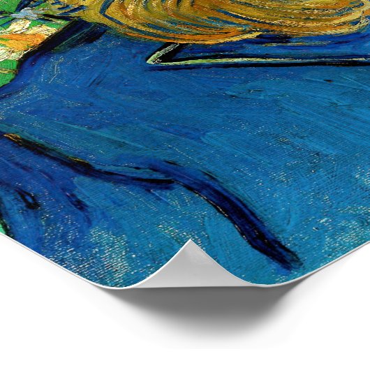 Vincent Van Gogh - Postman Joseph Roulin Poster (Ecke)