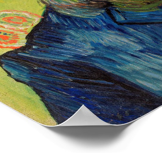 Vincent Van Gogh - Postman Joseph Roulin Poster (Ecke)