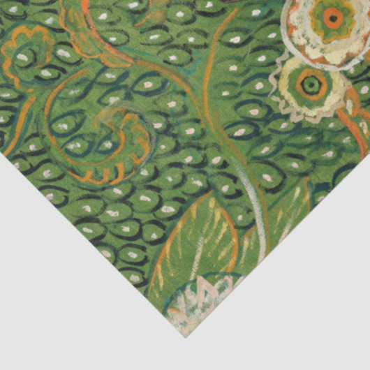 Vincent Van Gogh - Postman Joseph Roulin Seidenpapier (Detail)