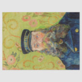 Vincent Van Gogh - Postman Joseph Roulin Seidenpapier (Vorderseite)
