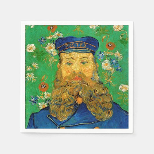 Vincent Van Gogh - Postman Joseph Roulin Serviette (Vorderseite)