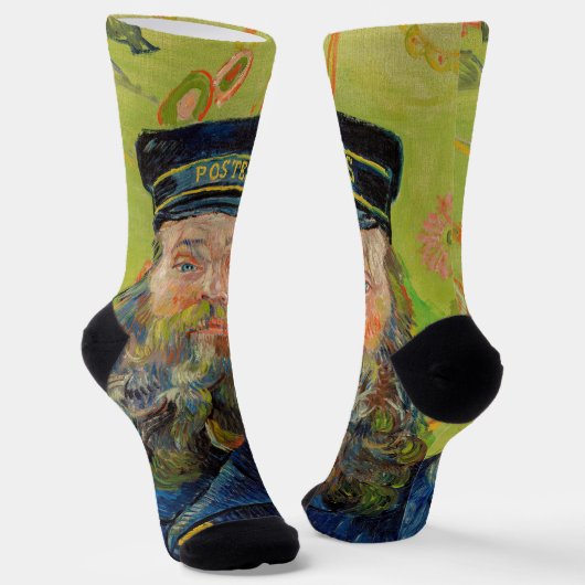 Vincent Van Gogh - Postman Joseph Roulin Socken (Gewinkelt)