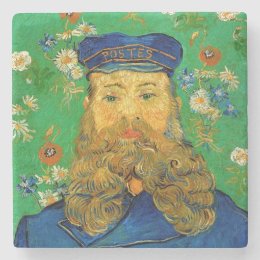 Vincent Van Gogh - Postman Joseph Roulin Steinuntersetzer (Vorderseite)