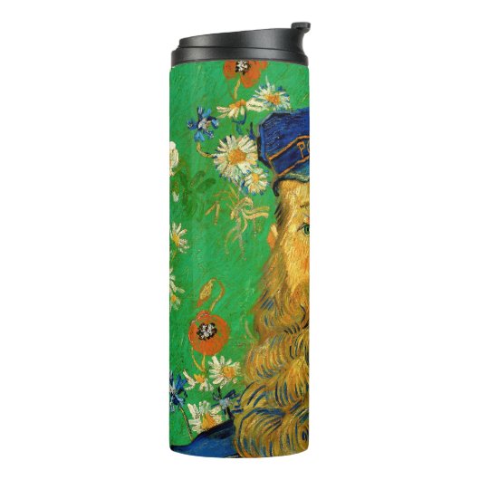 Vincent Van Gogh - Postman Joseph Roulin Thermosbecher (Nach links gedreht)