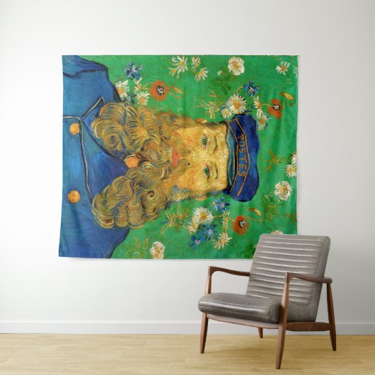 Vincent Van Gogh - Postman Joseph Roulin Wandteppich (Beispiel (Horizontal))