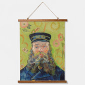 Vincent Van Gogh - Postman Joseph Roulin Wandteppich Mit Holzrahmen (Vorderseite)