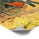 Vincent Van Gogh - Public Park - Arles Fine Art Poster (Ecke)