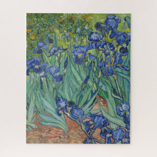 Vincent Van Gogh Purple Irises Masterpiece Puzzle