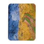 Vincent van Gogh | Radfeld mit Krähen, 1890 Magnet (Vertikal)