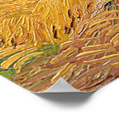 Vincent van Gogh | Radfeld mit Krähen, 1890 Poster (Ecke)