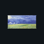 Vincent van Gogh | Radfelder unter Thunderclow Leinwanddruck<br><div class="desc">Radfelder unter Thunderwolken,  1890 | von Vincent van Gogh | Art Location: Van Gogh Museum,  Amsterdam,  Niederlande | Dutch Artist | Image Collection number: XIR253144</div>