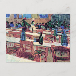 Vincent Van Gogh - Räume des Restaurants Postkarte