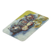 Vincent van Gogh - Red Cabbages and Onions Magnet (Linke Seite)