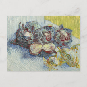 Vincent van Gogh - Red Cabbages and Onions Postkarte