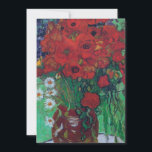 Vincent Van Gogh - Red Poppies and Daisies Dankeskarte<br><div class="desc">Vincent Van Gogh - Red Poppies and Daisies</div>