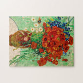 Vincent Van Gogh Red Poppies and Daisies in einer  Puzzle (Horizontal)
