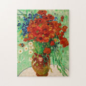 Vincent Van Gogh Red Poppies and Daisies in einer Puzzle (Vertikal)