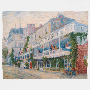 Vincent van Gogh - Restaurant de la Sirene Fleecedecke