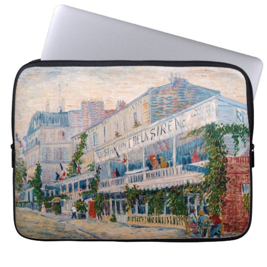 Vincent van Gogh - Restaurant de la Sirene Laptopschutzhülle (Vorderseite)