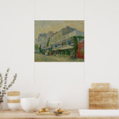 Vincent van Gogh | Restaurant de la Sirene Poster (Küche)