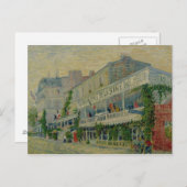 Vincent van Gogh | Restaurant de la Sirene Postkarte (Vorne/Hinten)