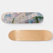 Vincent van Gogh - Restaurant de la Sirene Skateboard (Horizontal)