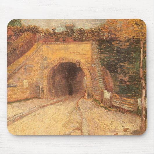 Vincent van Gogh - Roadway Underpass, The Viadukt Mousepad (Vorne)
