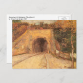 Vincent van Gogh - Roadway Underpass, The Viadukt Postkarte (Vorne/Hinten)