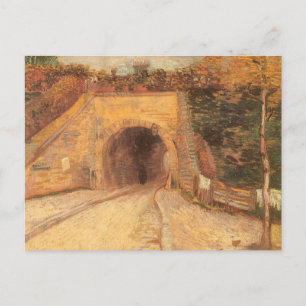 Vincent van Gogh - Roadway Underpass, The Viadukt Postkarte