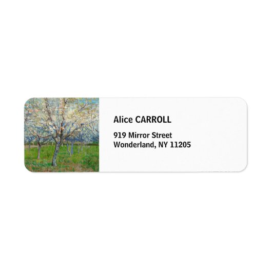Vincent van Gogh - Rosa Obstgarten (Vorne)