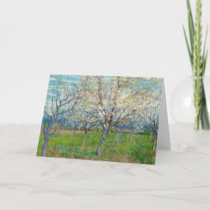 Vincent van Gogh - Rosa Obstgarten Karte