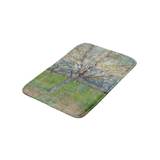 Vincent van Gogh - Rosa Orchard Badematte (Schrägansicht)