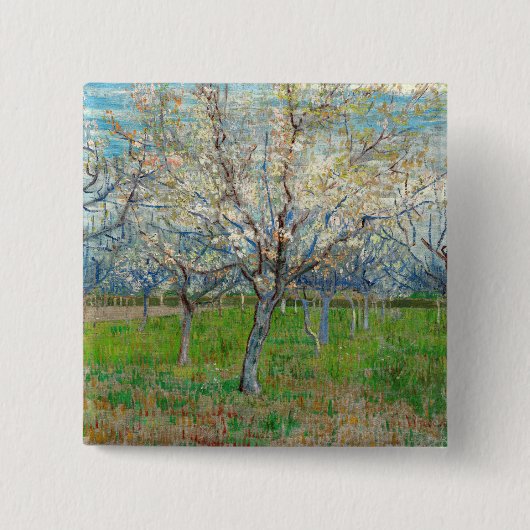 Vincent van Gogh - Rosa Orchard Button (Vorderseite)