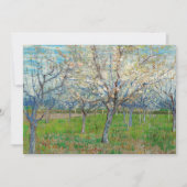 Vincent van Gogh - Rosa Orchard Einladung (Vorderseite)