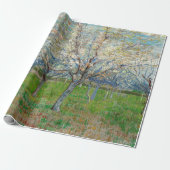 Vincent van Gogh - Rosa Orchard Geschenkpapier (Ungerollt)