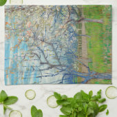 Vincent van Gogh - Rosa Orchard Geschirrtuch (Gefaltet)