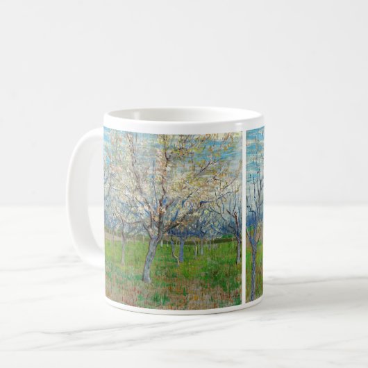Vincent van Gogh - Rosa Orchard Kaffeetasse (Vorderseite Links)