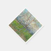 Vincent van Gogh - Rosa Orchard Serviette (Ecke)