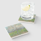 Vincent van Gogh - Rosa Orchard Steinuntersetzer (Seitenansicht)