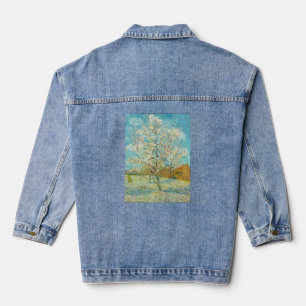 Vincent van Gogh - Rosa Pfirsichbaum in Blüte Jeansjacke